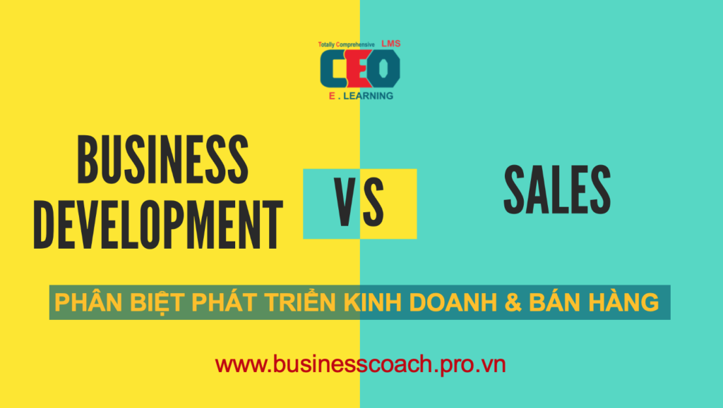 phân biệt phát triển kinh doanh bền vững và bán hàng