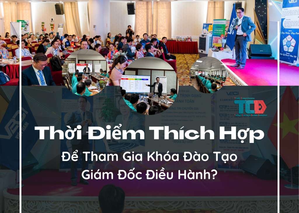 thời điểm thích hợp học đào tạo giám đốc điều hành?