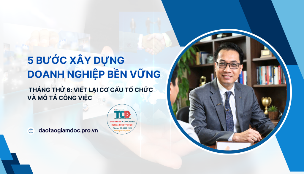 5 bước xây dựng doanh nghiệp tháng thứ 6