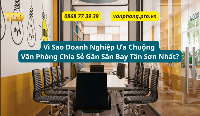 văn phòng chia sẻ gần sân bay